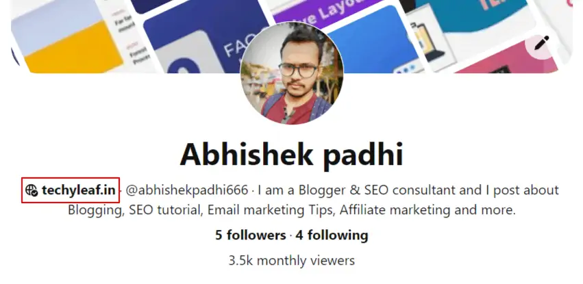 優化 Pinterest SEO 的帳戶描述
