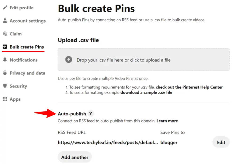 如何在 pinterest 中設置自動發布