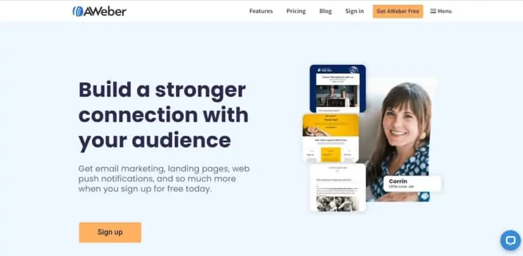 AWeber - Software di email marketing