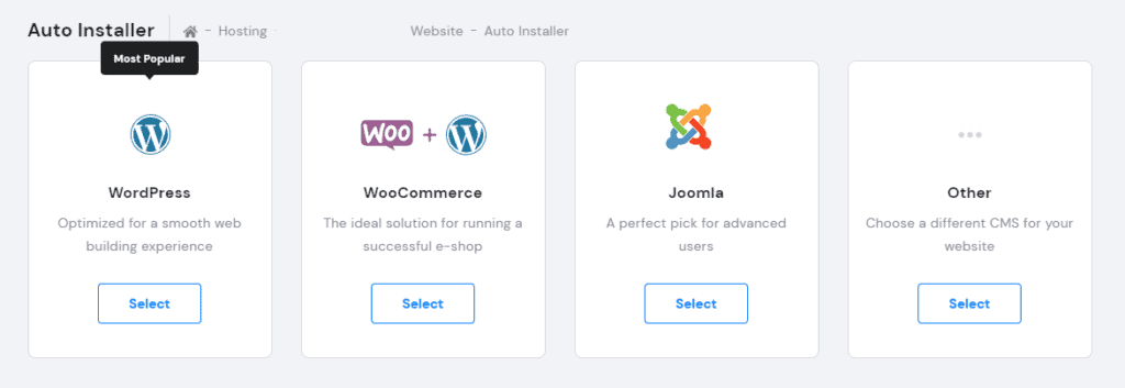 Hostinger'da tek tıklamayla wordpress yükleme