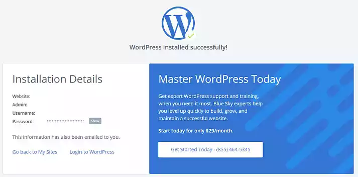 install-wordpress-on-Bluehost-hosting