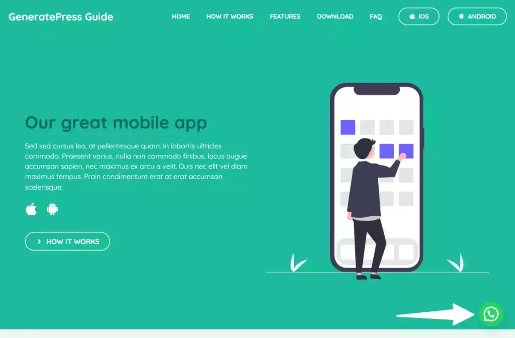 Przycisk czatu WhatsApp na stronie WordPress