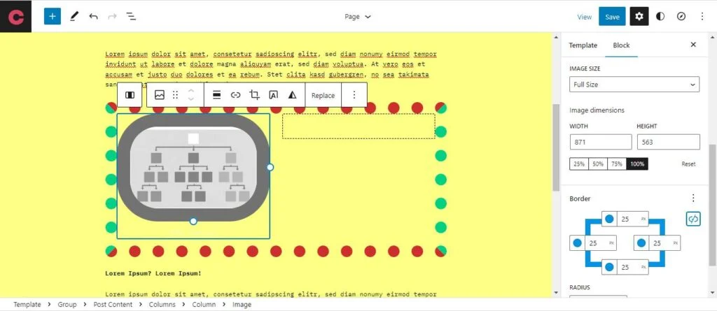 WordPress 6.1 - 新功能(以及我们应该期待的) 9 WordPress 6.1 Styling margin and padding size, design, and colors