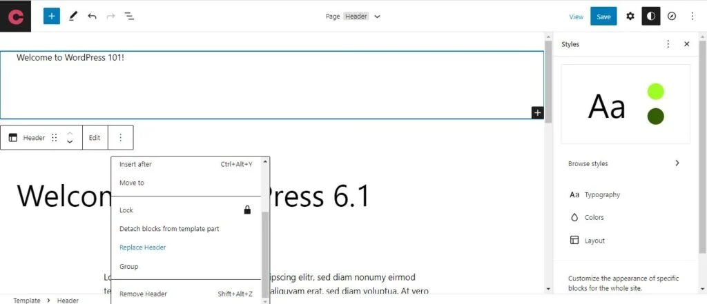 WordPress 6.1 - 新功能(以及我们应该期待的)3 wordpress 6 1 change header - WordPress 6.1 - New Features (And What We Should Expect) - WordPress 6.1