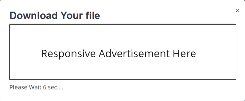 Popup-Download-Timer