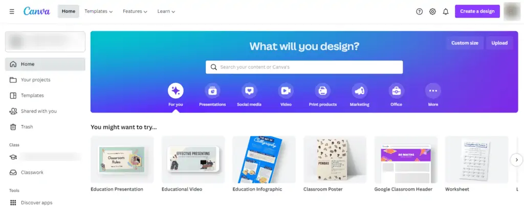 Canva,一个在线图形设计工具