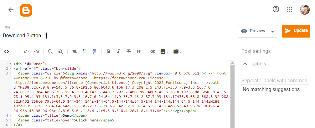 Download-Timer in Blogger