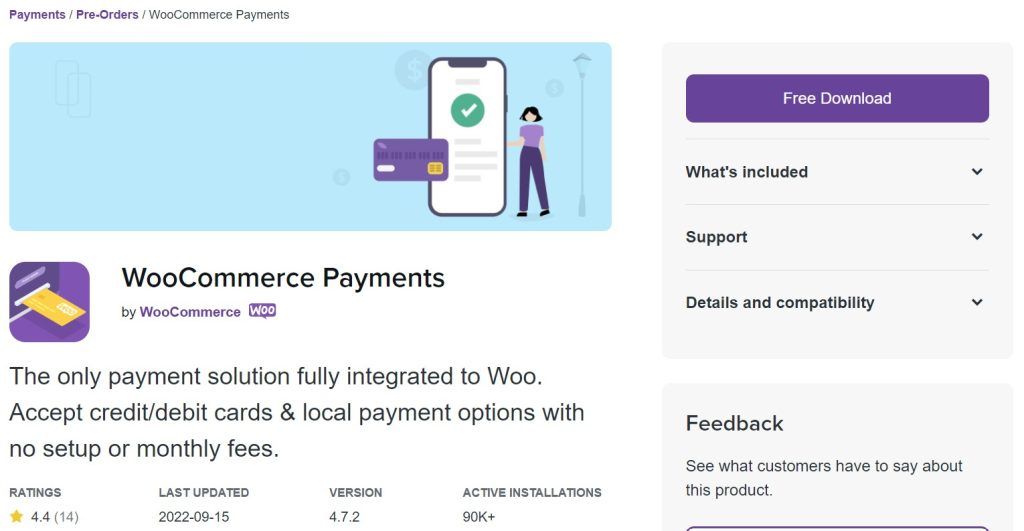 woocommerce-payments - Coupon avanzati Offering multiple payment options with WooCommerce payments can grease the wheels for first time customers.