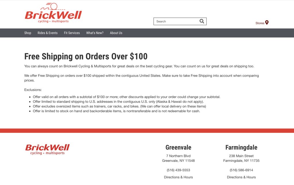A4DD40DF-1D84-4399-876E-1CB90E2E29EC - Buoni avanzati Consider offering free shipping