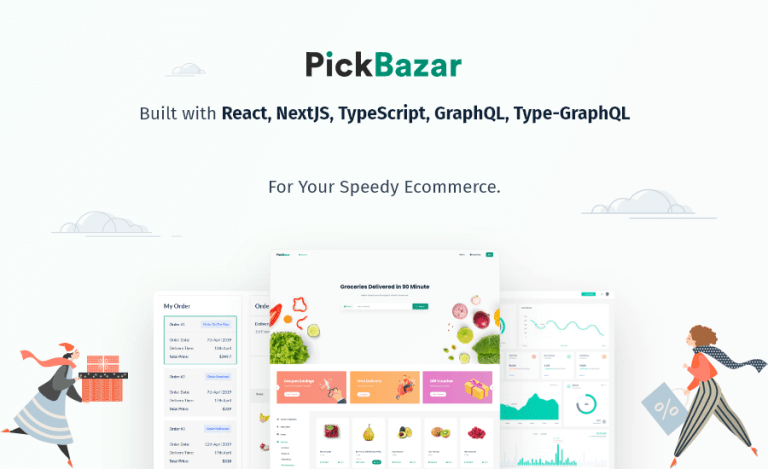 Plantilla de comercio electrónico Pickbazar React GraphQL