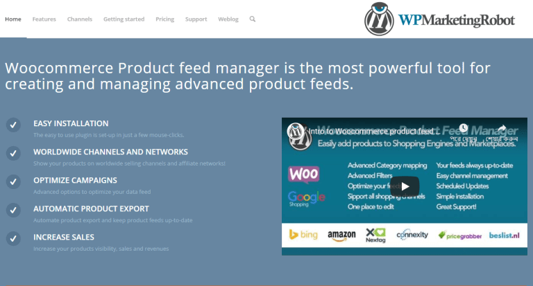 Administrador de fuentes de productos de WooCommerce