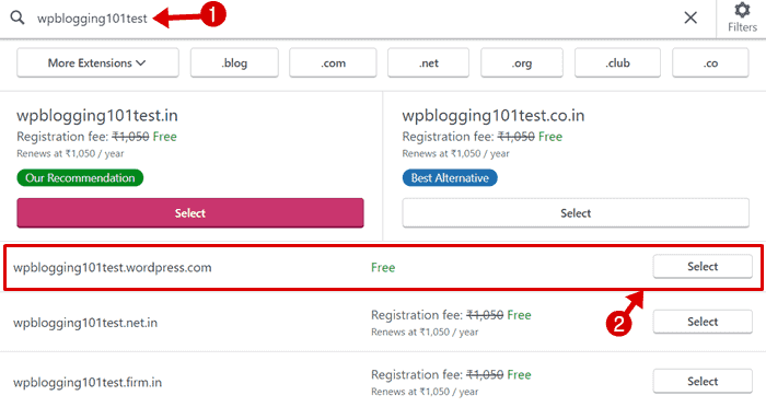 ワードプレス ドメイン wordpress domain
