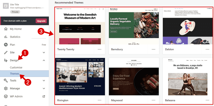 ワードプレスの無料テーマ wordpress free themes
