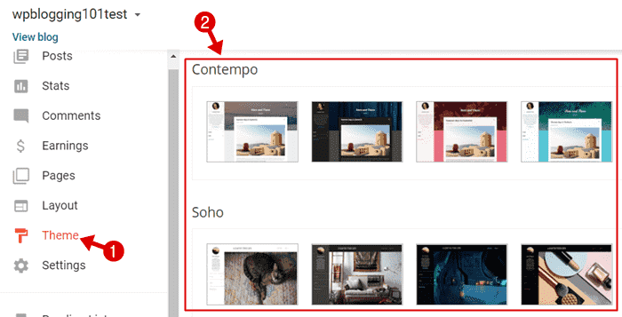 ブロガー テンプレート blogger templates