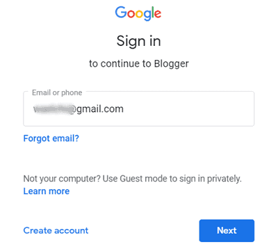 グーグルアカウント google account