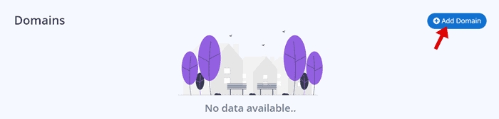 agregar con confianza un nuevo dominio trustily add new domain