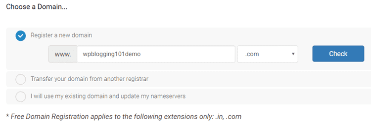 一生無料のドメイン名 free domain name for lifetime