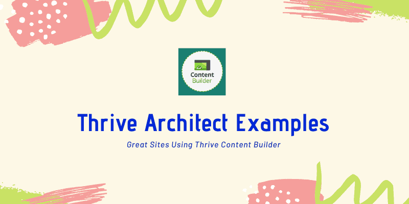 thrive архитектор примеры
