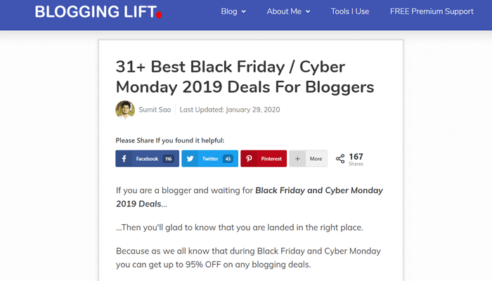 рост блогов blogging lift