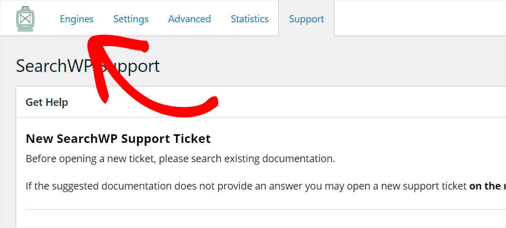 go to the settings tab
