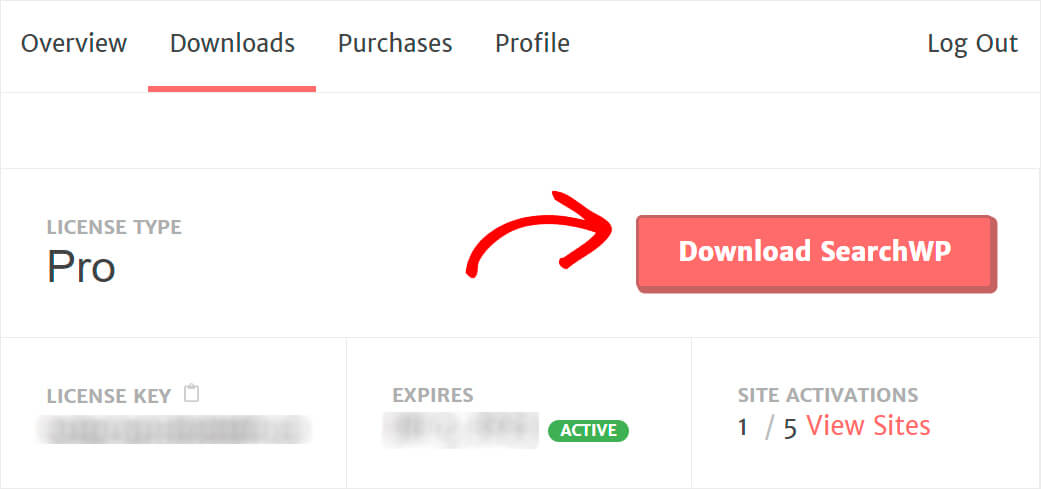 press the download searchwp button