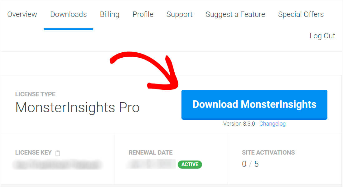 download monsteinsights