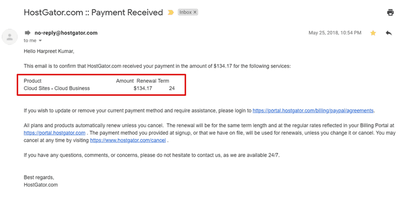 hostgator ธุรกิจคลาวด์โฮสติ้ง