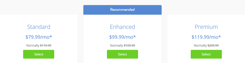 bluehost 专用主机价格