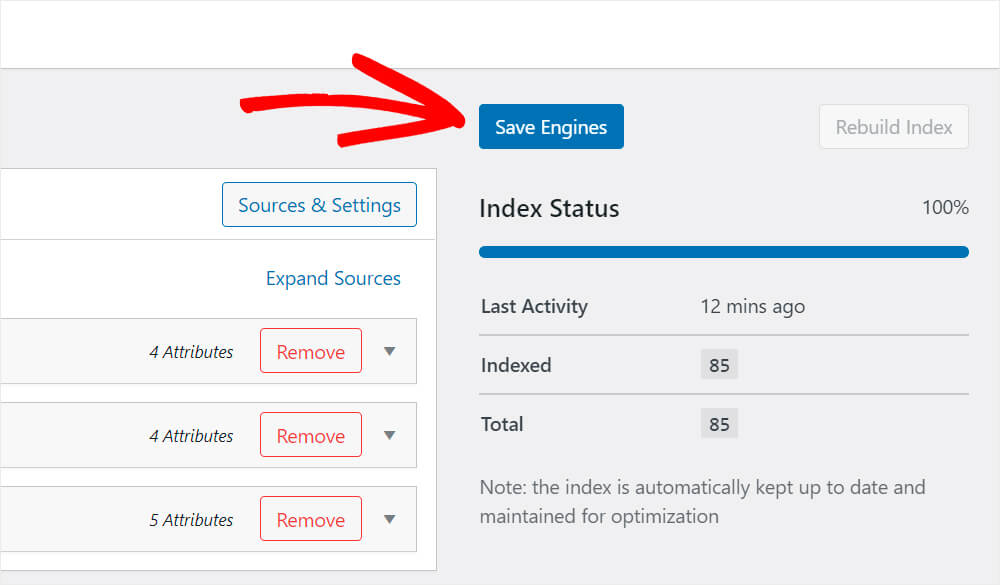 click save engines