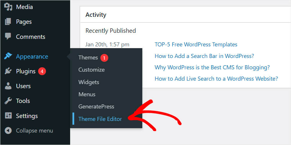 edit theme files