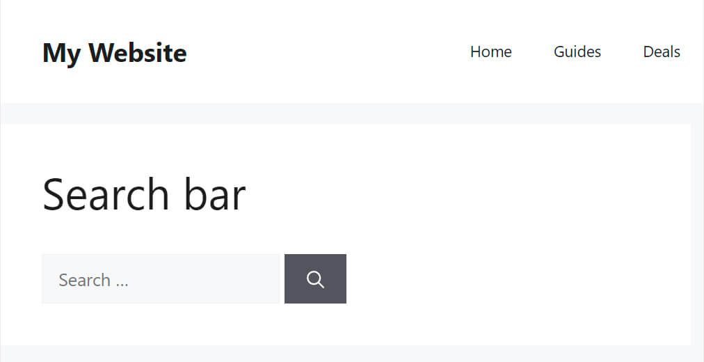 search bar appears with the 2nd method