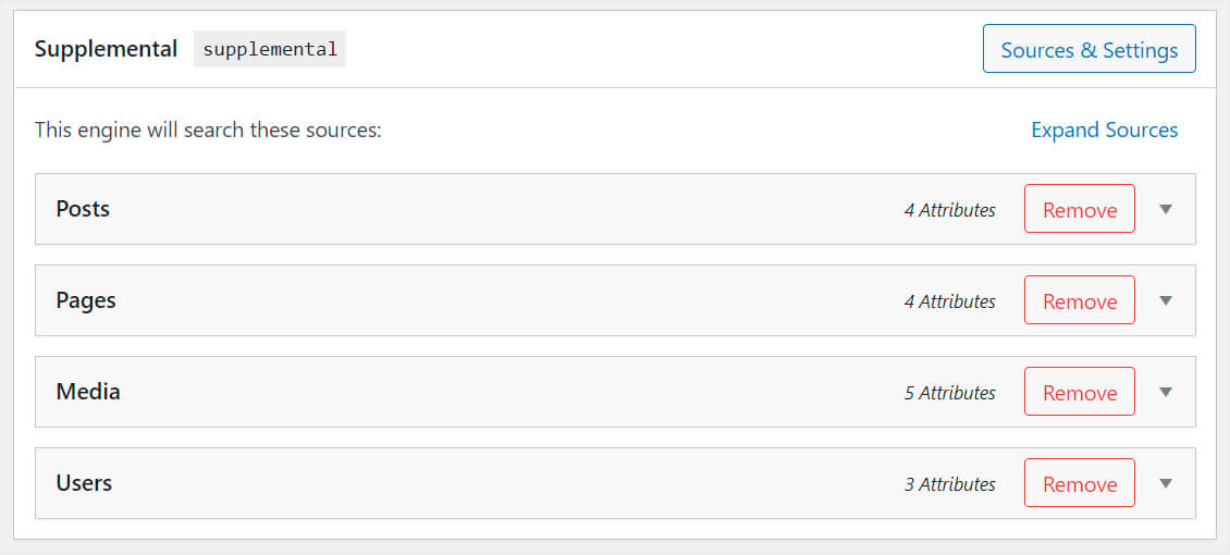 the Supplemental search engine