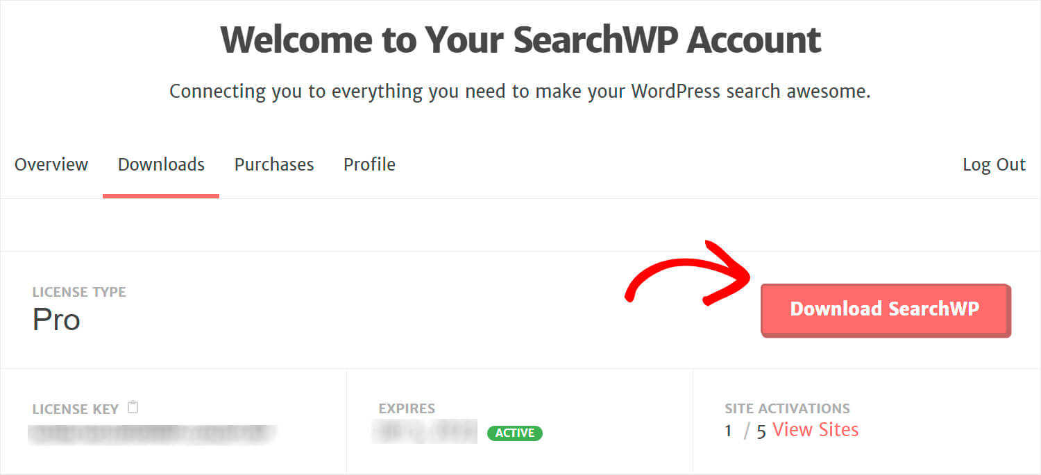 press download SearchWP