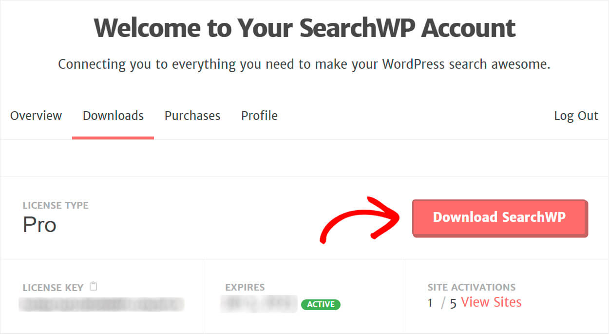 press download SearchWP