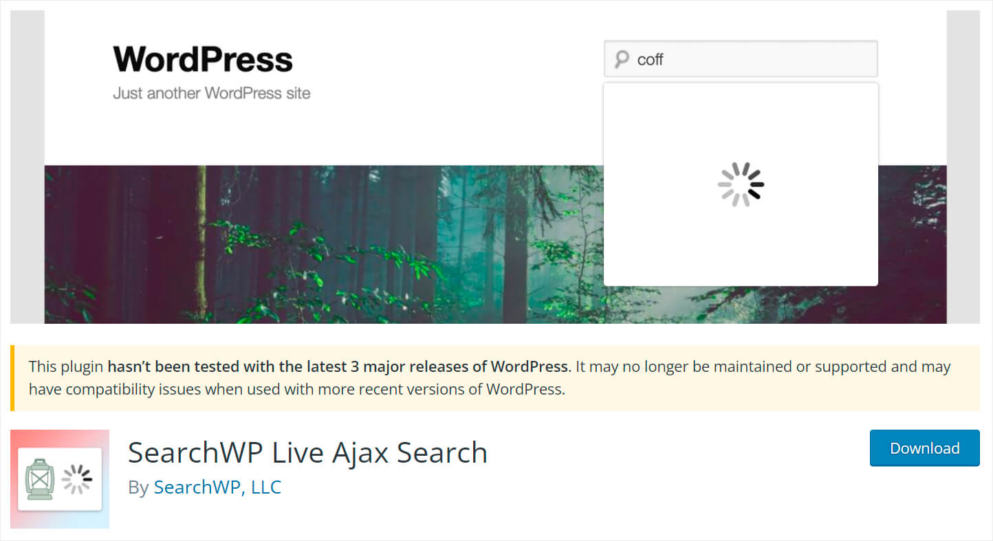 SearchWP Live Ajax Search