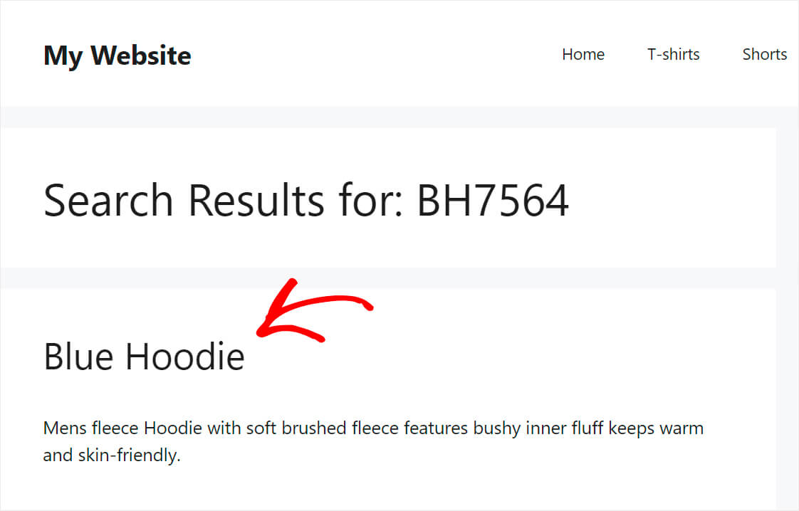 we found our product