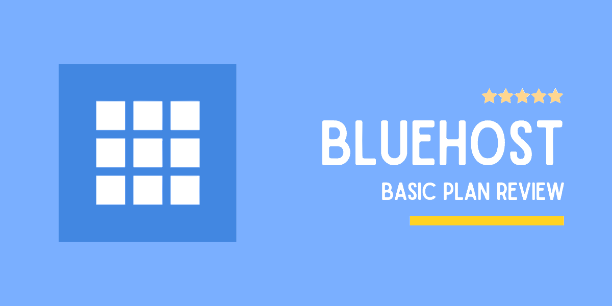 bluehost 基本计划审查