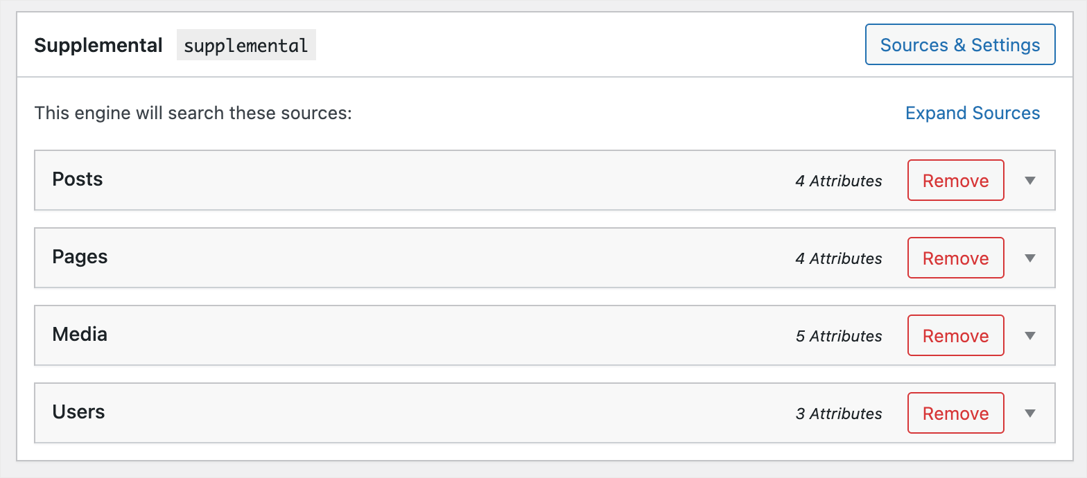 the Supplemental search engine