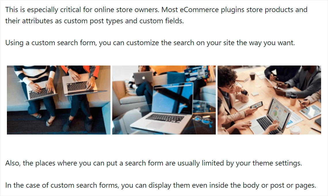 search by galleries