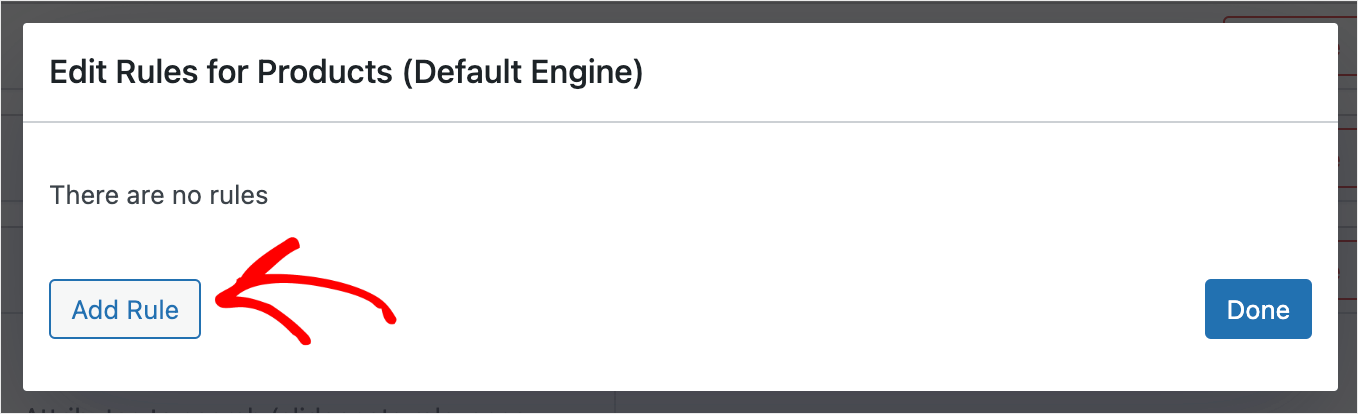 click Add Rule