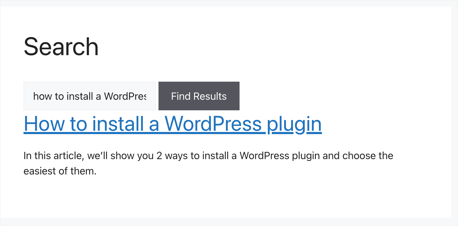 we found the custom post type
