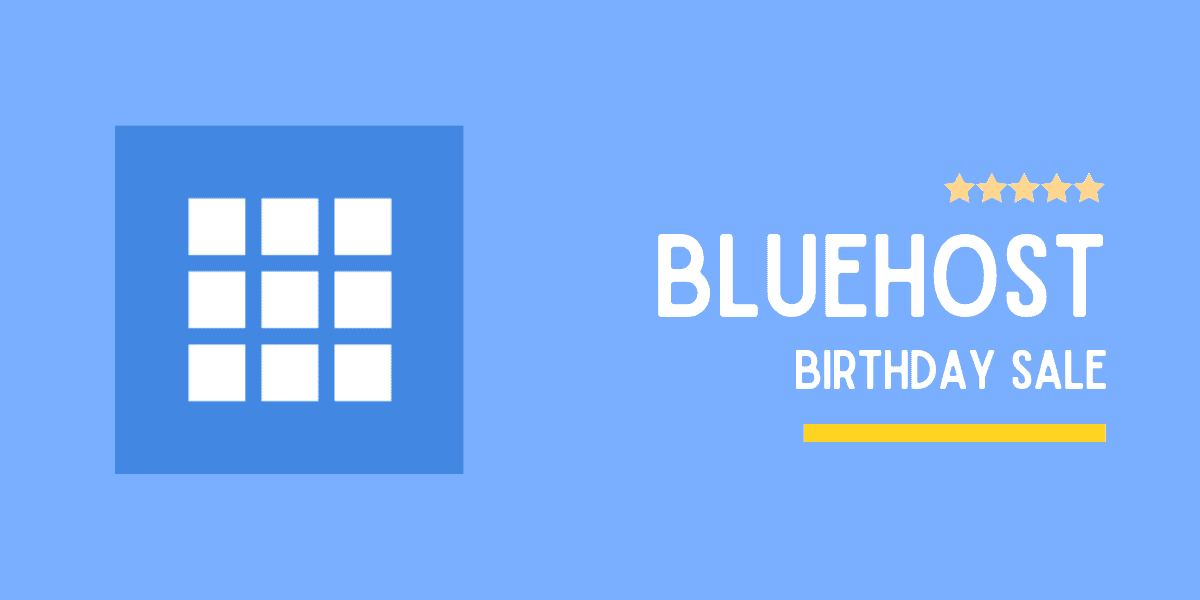 bluehost geburtstagsverkauf