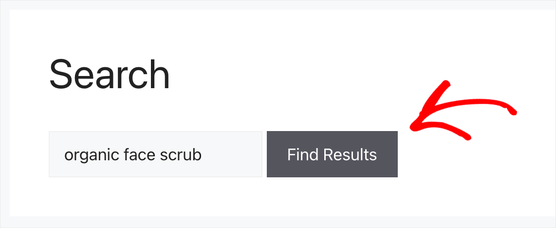 search for a product