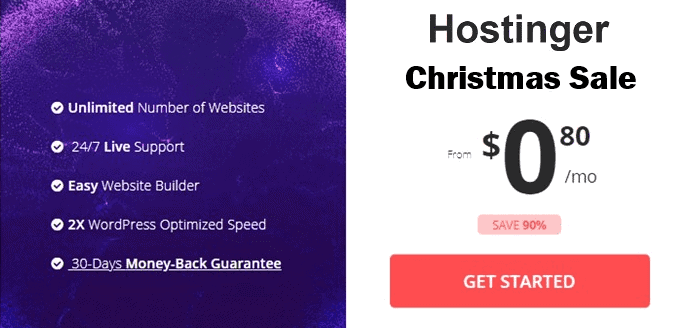 Hoster Weihnachtsverkauf