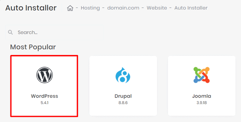 wordpress auf hoster installieren
