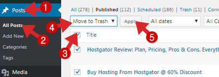 WordPress-Beiträge