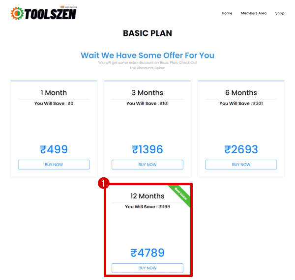 rencana dasar toolszen