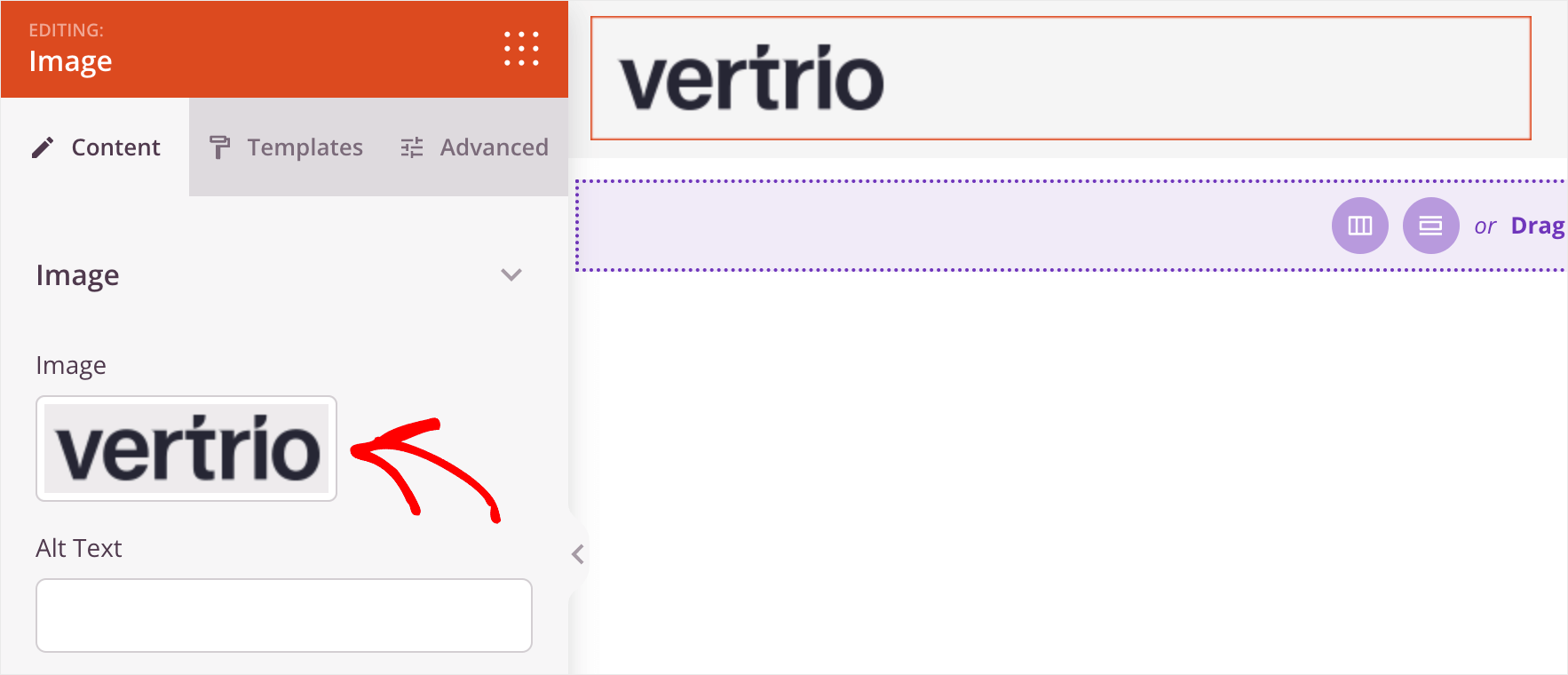 click on your logo