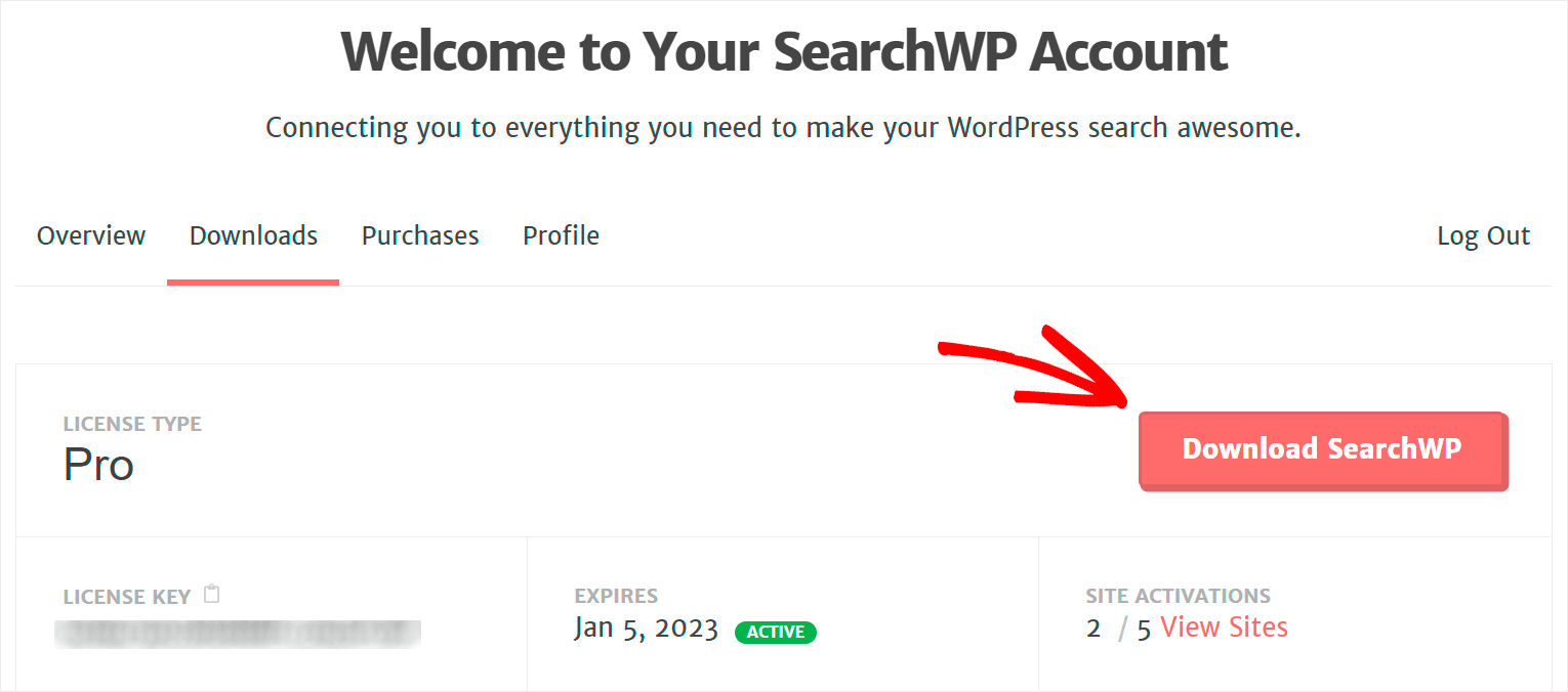 press Download SearchWP