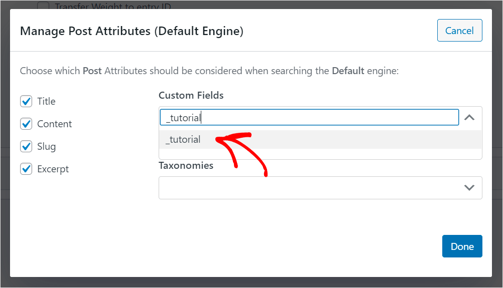 add a custom field